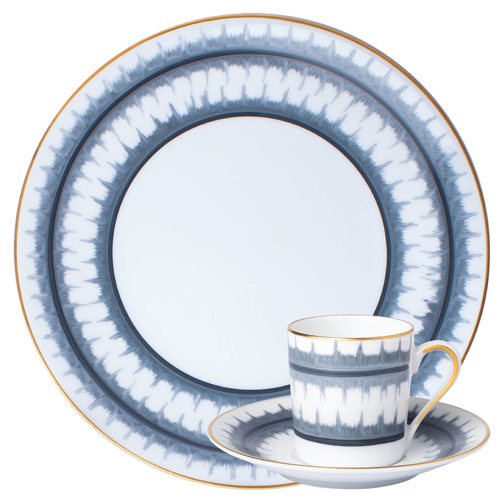 Cache Pot Directoire, Grand  RAFIA STRIPES