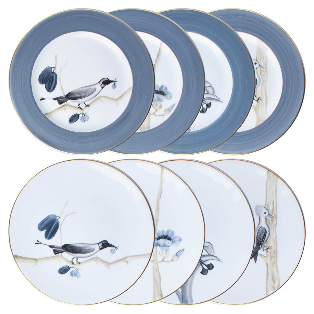 Fish Plate Rim OISEAUX D'ORIENT