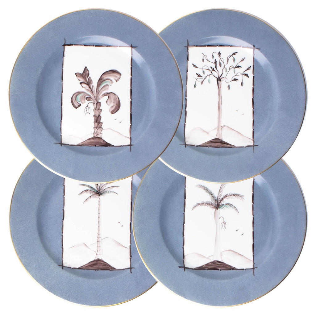 Oval Platter, Small COLONIES CARTOUCHE